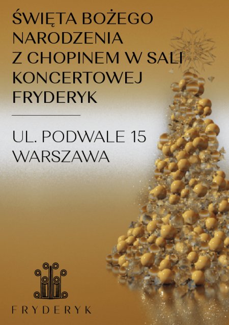 Święta Bożego Narodzenia z Chopinem w Sali Koncertowej Fryderyk