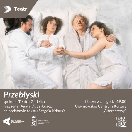 „Przebłyski” | spektakl Teatru Gudejko | reżyseria: Agata Duda-Gracz