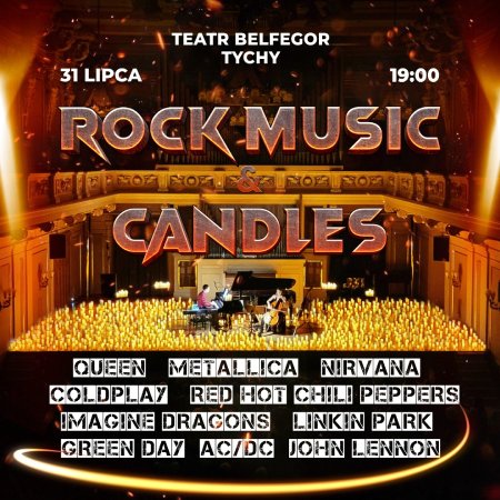 Piano&Cello: Rock Music & Candles