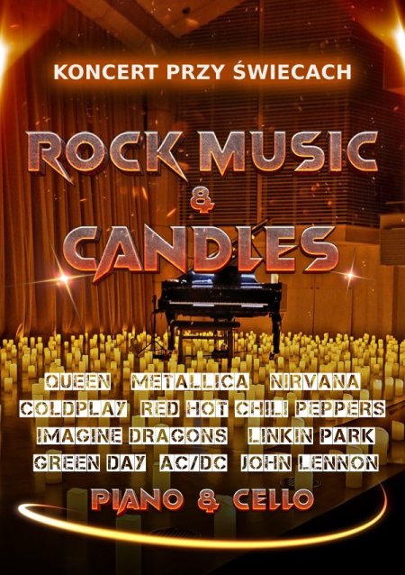 Piano&Cello: Rock Music & Candles