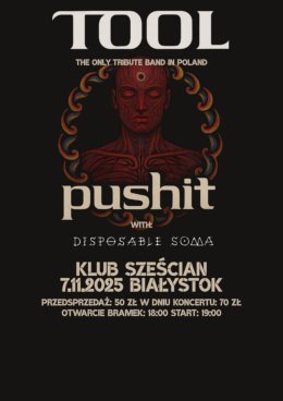 PUSHIT Tool tributte band i Disposable Soma