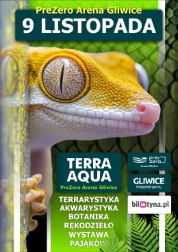 TERRA  AQUA GLIWICE / TARGI AKWARYSTYKI / PIĘKNO RĘKODZIEŁA  / WYSTAWA PAJĄKÓW