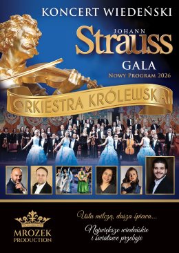 Koncert Wiedeński - Johann Strauss Gala: Orkiestra Królewska - „W świecie operetki”
