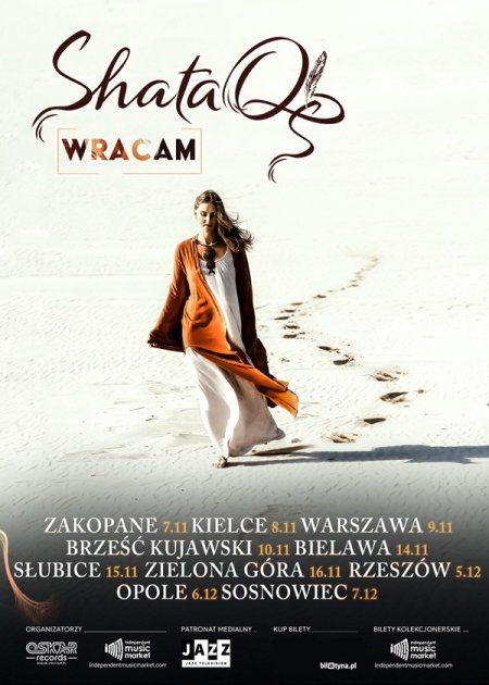 ShataQS - trasa koncertowa „Wracam” - jesień 2025