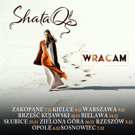 ShataQS - trasa koncertowa „Wracam” - jesień 2025