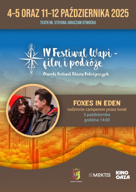 Spotkanie: Foxes in Eden – rodzinnie camperem przez świat