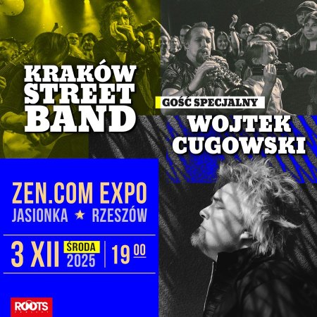 Kraków Street Band z gościnnym udziałem Wojtka Cugowskiego