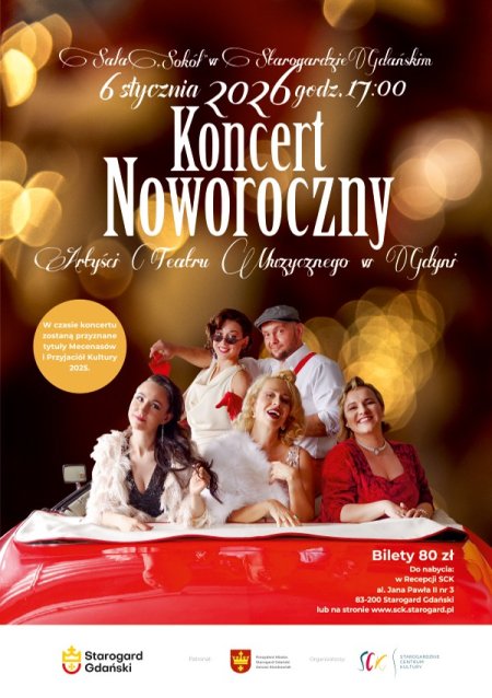 Koncert noworoczny - artyści Teatru Muzycznego w Gdyni