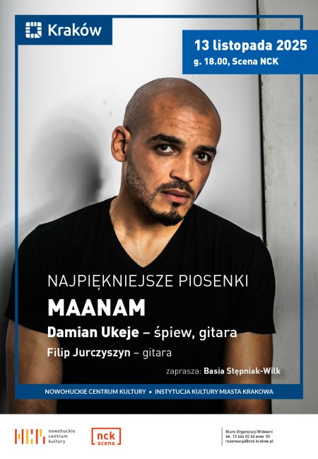 NAJPIĘKNIEJSZE PIOSENKI: MAANAM śpiewa Damian Ukeje