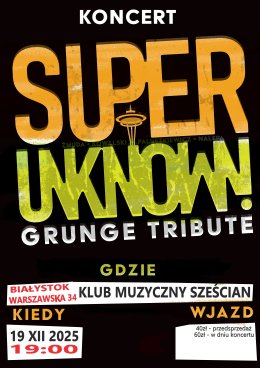 Superunknown Grunge Tribute