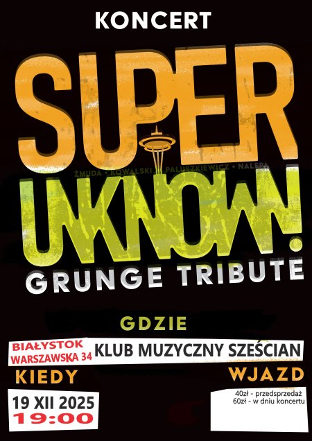 Superunknown Grunge Tribute