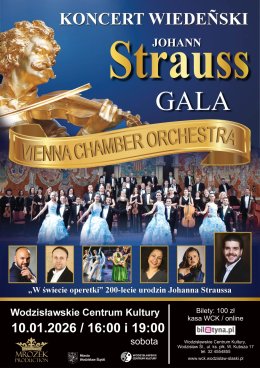 Koncert Wiedeński - Johann Strauss Gala w WCK