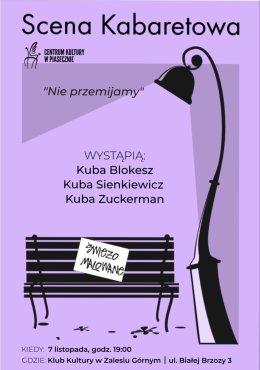 SCENA KABARETOWA. ŚWIEŻO MALOWANE