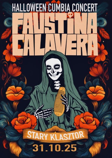Halloween Cumbia Party: FAUSTINA CALAVERA 