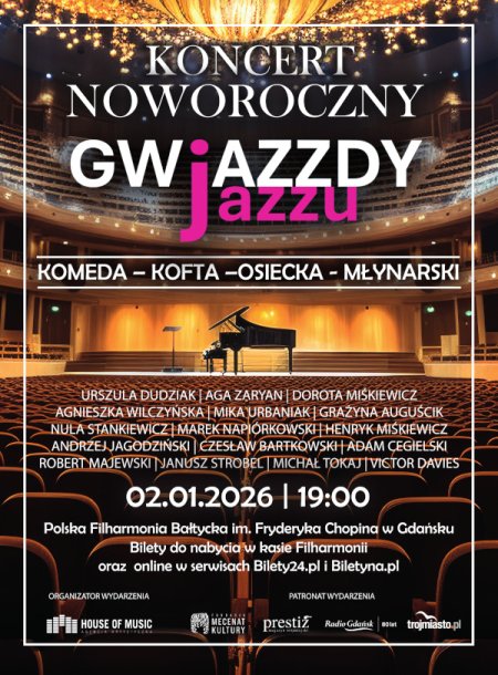Gwiazdy Jazzu - Koncert Noworoczny