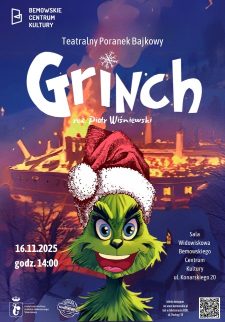 Teatralny Poranek Bajkowy „Grinch"