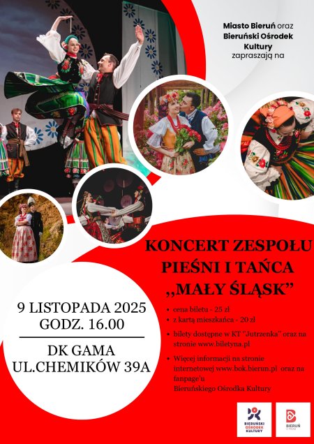 Koncert Zespołu Pieśni i Tańca Mały Śląsk z okazji Święta Niepodległości