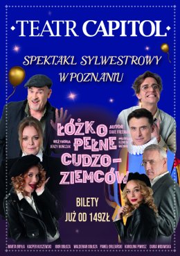 Łóżko pełne cudzoziemców