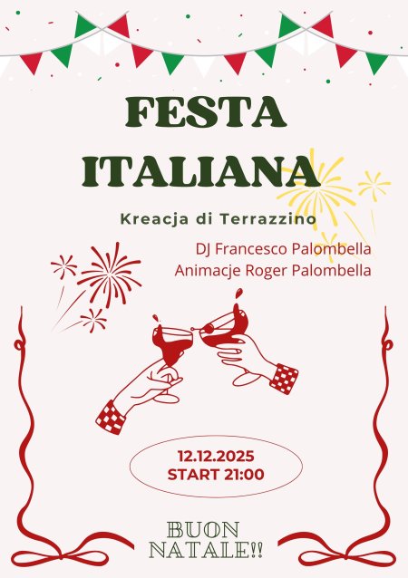 Festa Italiana – Świąteczna Edycja w Kreacji di Terrazzino!