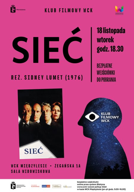 Wawerski Klub Filmowy: Sieć reż. Sidney Lumet