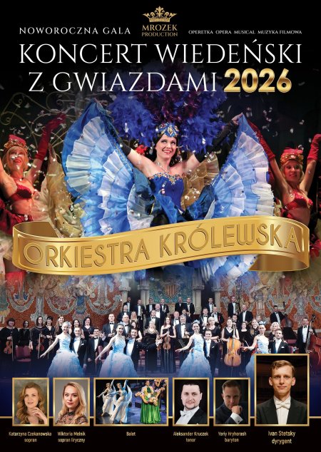 Koncert Wiedeński z Gwiazdami 2026 - W świecie operetki: Orkiestra Królewska