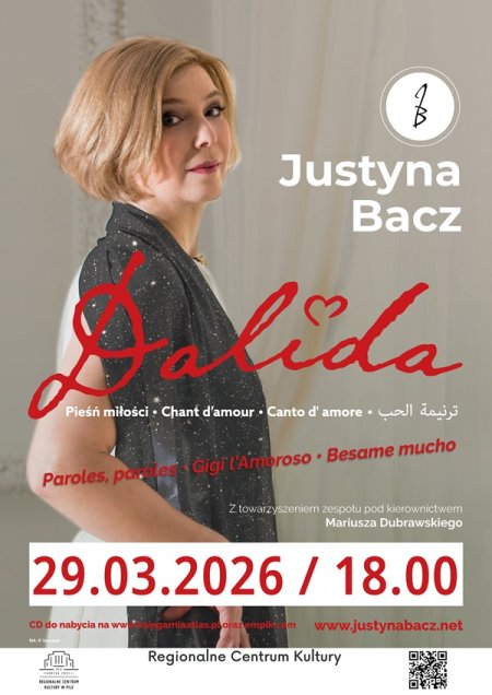 Justyna Bacz „Dalida, pieśń miłości”
