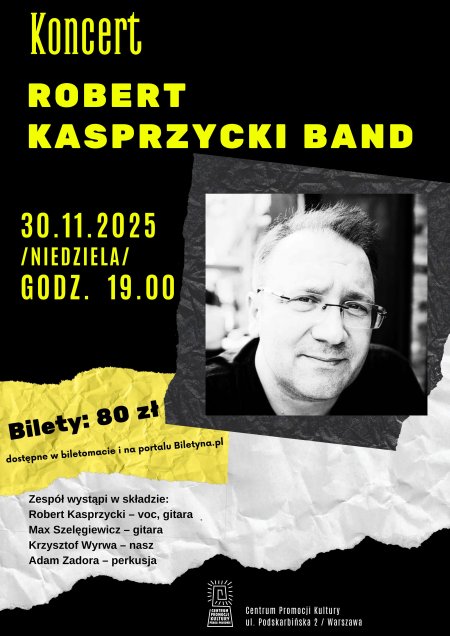 Robert Kasprzycki Band w Centrum Promocji Kultury