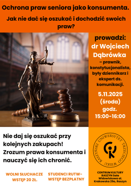 WYKŁAD RUTW: PRAWO DLA SENIORA