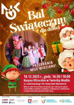 BAL ŚWIĄTECZNY dla dzieci w Kasynie Oficerskim
