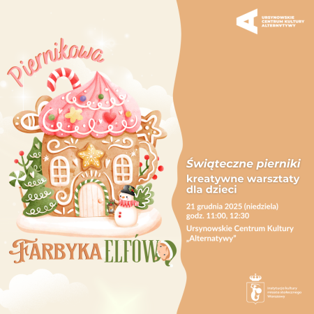 „Świąteczne pierniki” | kreatywne warsztaty dla dzieci