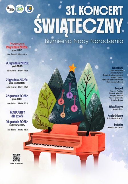 PREMIERA - „Brzmienia Nocy Narodzenia” - 31. Koncert Świąteczny