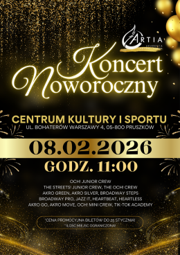 Artia Akademia Artystyczna - Koncert Noworoczny 2026 - Warszawa