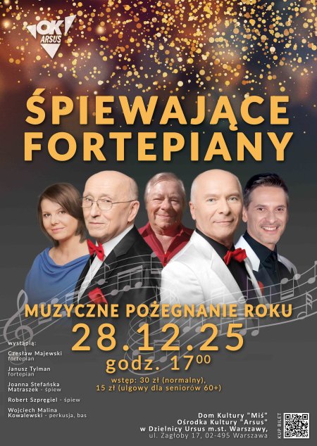 ŚPIEWAJĄCE FORTEPIANY - MUZYCZNE POŻEGNANIE ROKU
