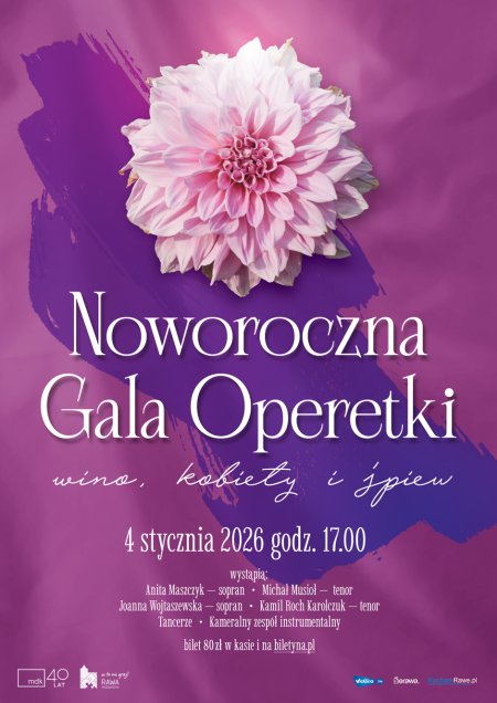 Noworoczna Gala Operetki - Wino, kobiety i śpiew...