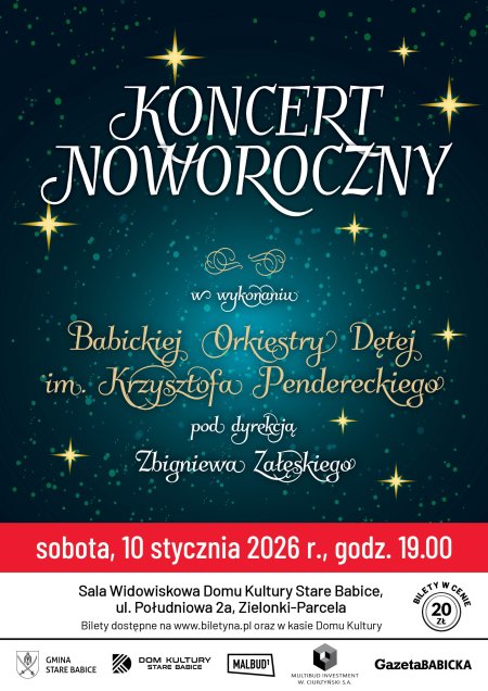 Babicka Orkiestra Dęta im. K. Pendereckiego - Koncert Noworoczny