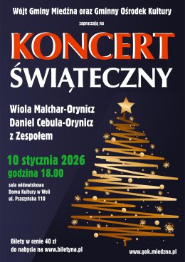 Koncert Świąteczny: Wiola Malchar-Orynicz i Daniel Cebula-Orynicz