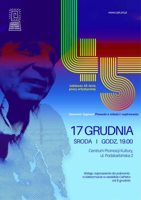 "Piosenki o miłości i wędrowaniu" -  koncert Sławomira Zygmunta