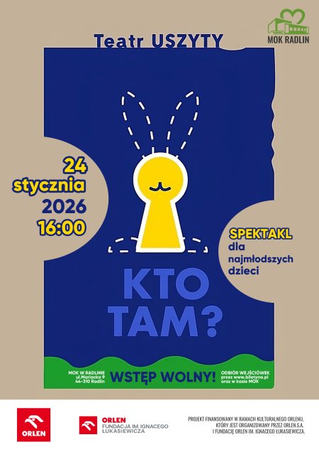 Spektakl "Kto tam" - Teatr Uszyty