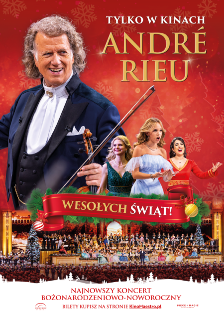 „André Rieu. Wesołych Świąt!” Najnowszy koncert bożonarodzeniowo-noworoczny