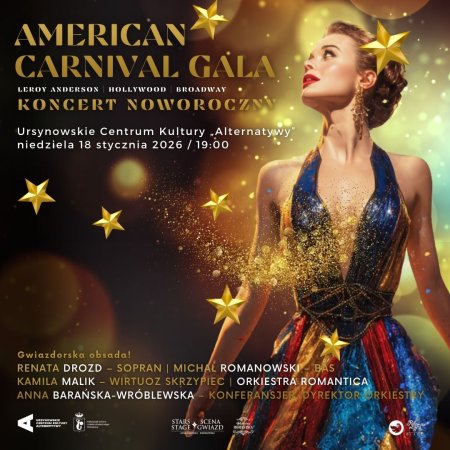 „American Carnival Gala” | koncert Operetkowej Sceny Gwiazd