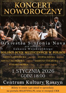 Koncert Noworoczny w Centrum Kultury Raszyn