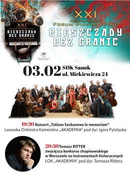 XXI Międzynarodowe Forum Pianistyczne „Bieszczady bez granic”