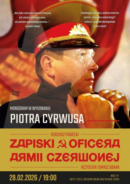 MONODRAM - ZAPISKI OFICERA ARMII CZERWONEJ