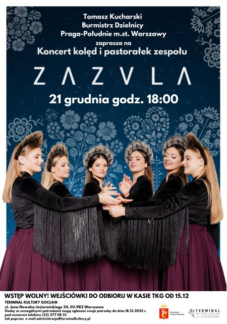 Zazula: koncert kolęd i pastorałek