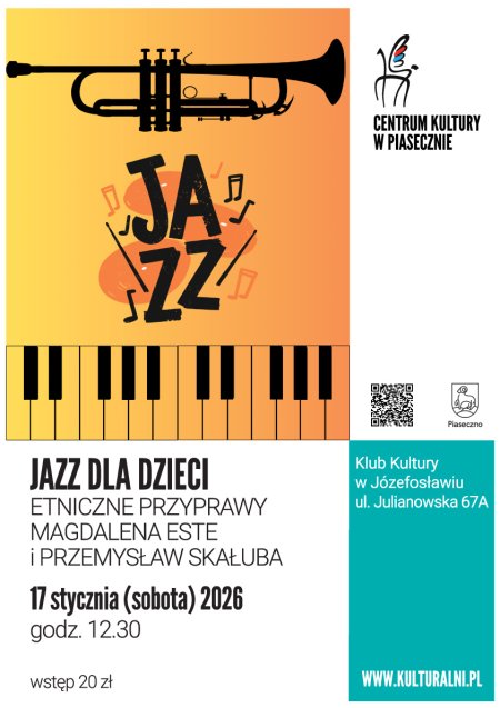 JAZZ DLA DZIECI. ETNICZNE PRZYPRAWY. MAGADALENA ESTE I PRZEMYSŁAW SKAŁUBA