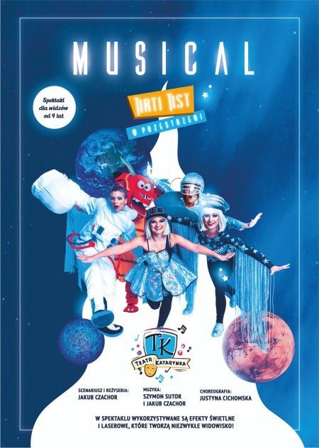 Tirti Tist w Przestrzeni – spektakl o kosmosie Teatru Katarynka