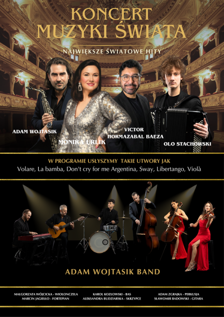 Koncert Muzyki Świata Monika Urlik & Adam Wojtasik Band