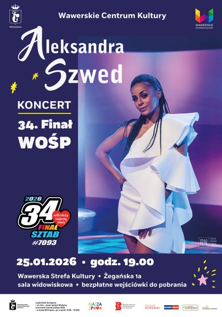 Aleksandra Szwed 34 finał WOŚP