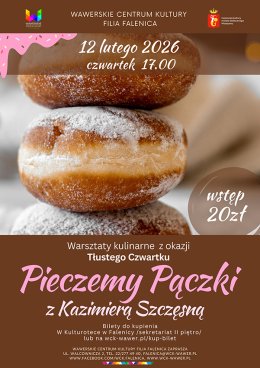 Pieczemy pączki w WCK Falenica