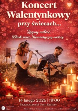 Koncert Walentynkowy przy świecach…